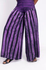 Aladdin Pants Fitted Waist - Purple - Image 2