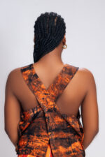 X-Back Top - Orange