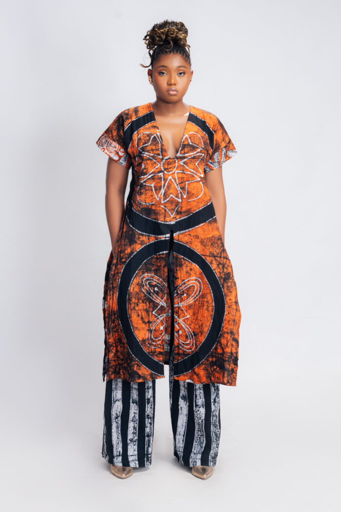Gemini Tunic - Orange - Image 1
