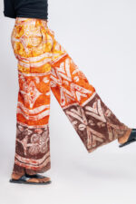 Dwennimmen Trousers - Burnt Yellow & Orange - Image 2