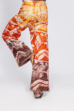 Dwennimmen Trousers - Burnt Yellow & Orange - Image 3