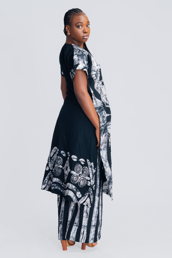 Gemini Tunic - Black & White - Image 2