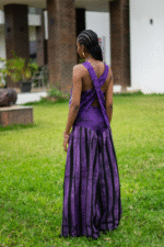 X-Back Top - Purple - Image 3