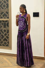 X-Back Top - Purple - Image 2