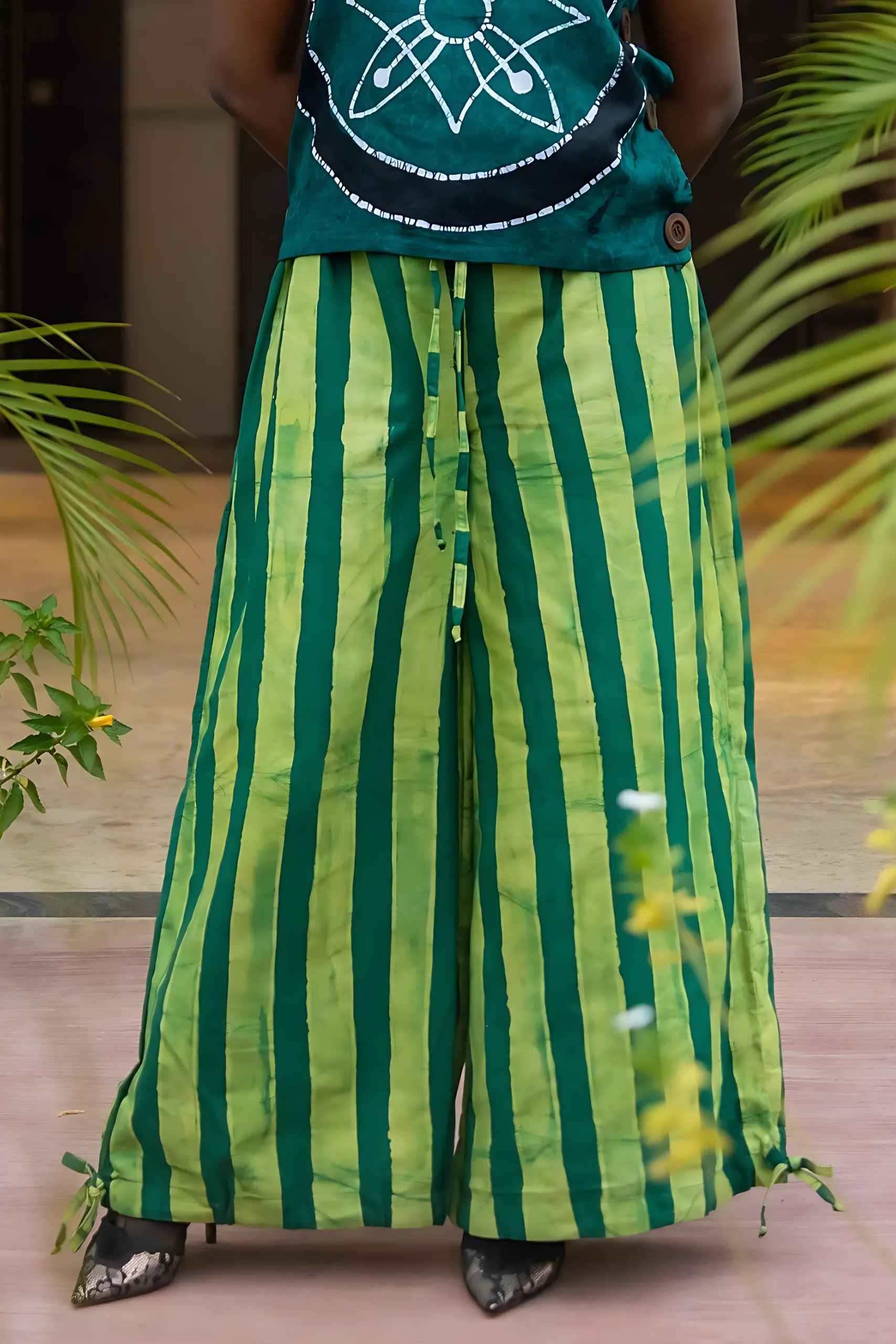 Untitled design (29) Aladdin Pants - Green - Image 1